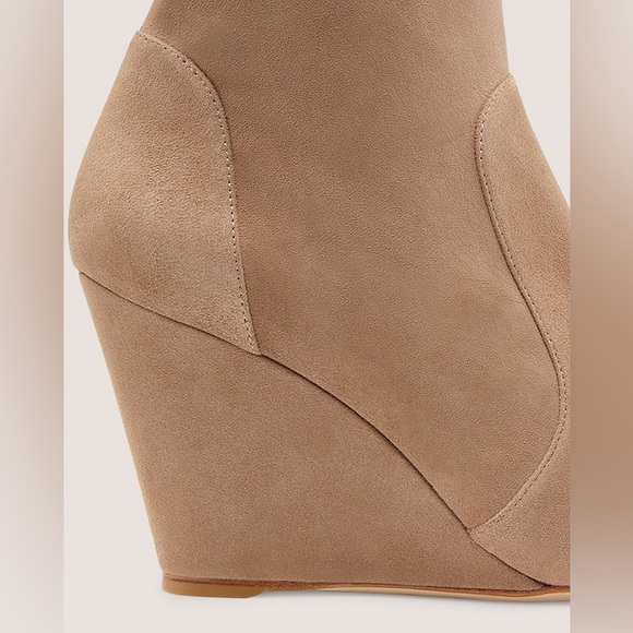 Stuart Weitzman Stuart Wedge 85 Sock Bootie - Picture 8 of 8